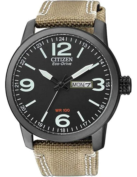 Citizen Military Bm8476 23ee Herreur Med Eco Drive