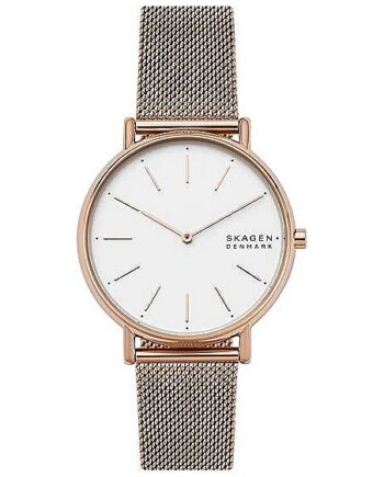 Elegant Skagen Signatur Skw2784 Dameur Rosa Guld