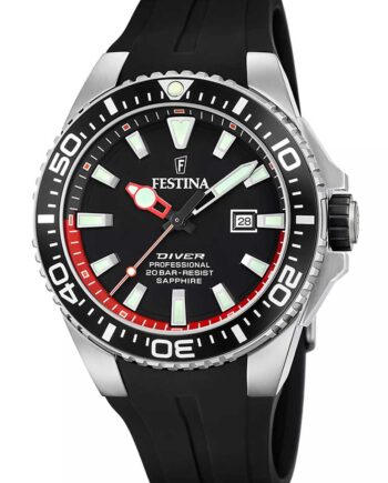 Festina F20664 Herreur Professional Diver Day Date