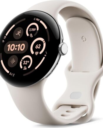 Google Pixel Watch 45mm Bluetooth Silver Porcelain
