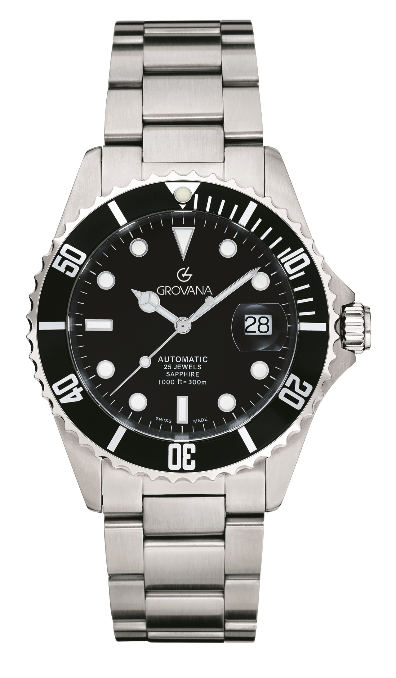 Grovana Key West Ocean Diver Black Herreur