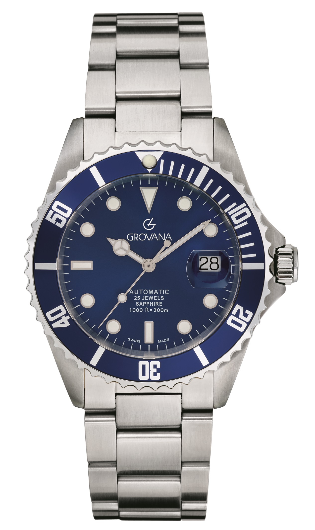 Grovana Key West Ocean Diver Deep Blue Herreur
