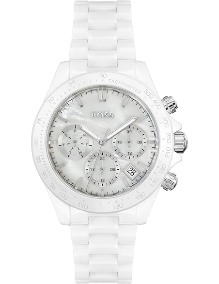 Hugo Boss Novia 1502630 Dameur Hvid Keramik