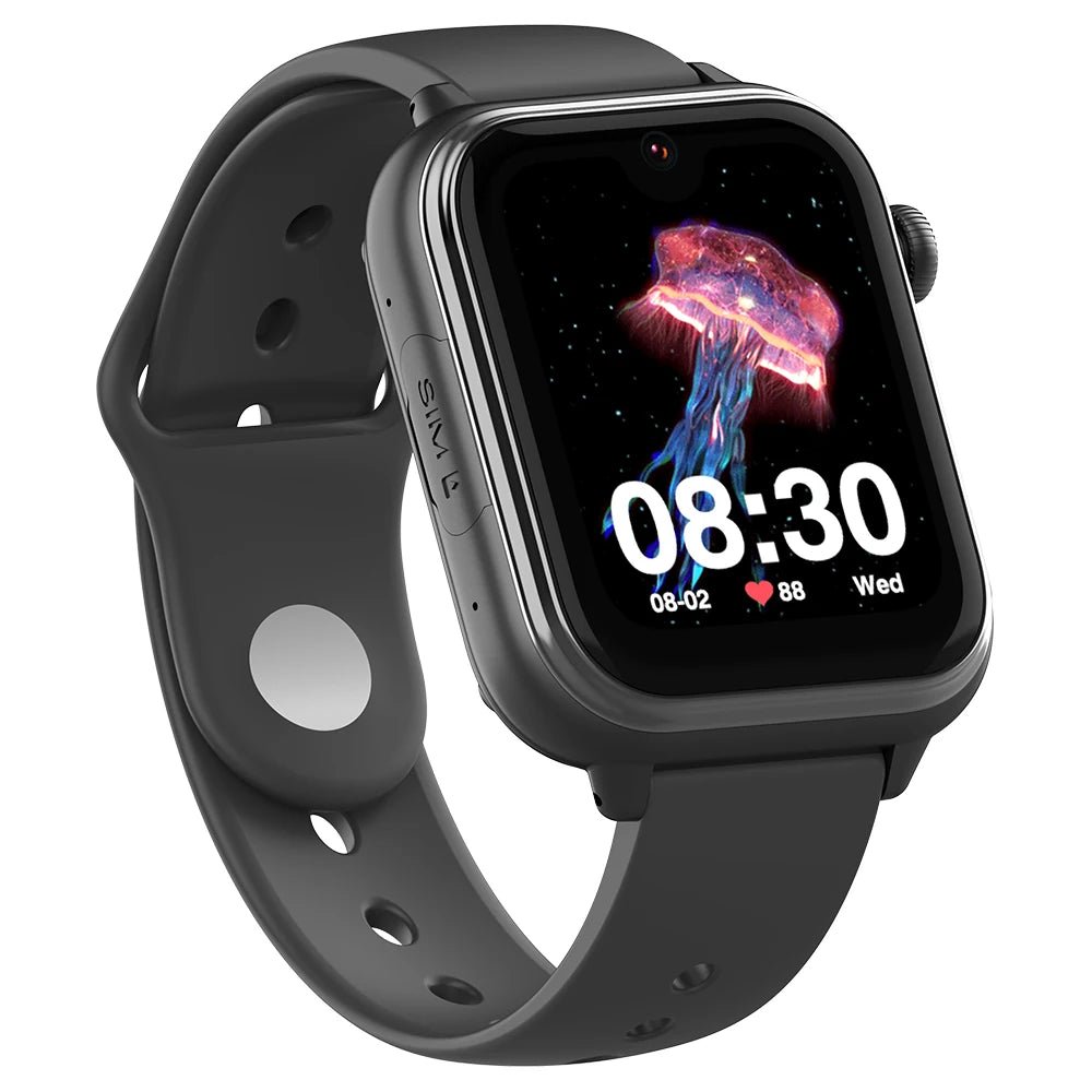 Kidsbuddy Pro Gps Smartwatch Til Børn Med Videoopkald Sort