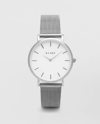 Klarf Petite White   Silver Mesh Dameur