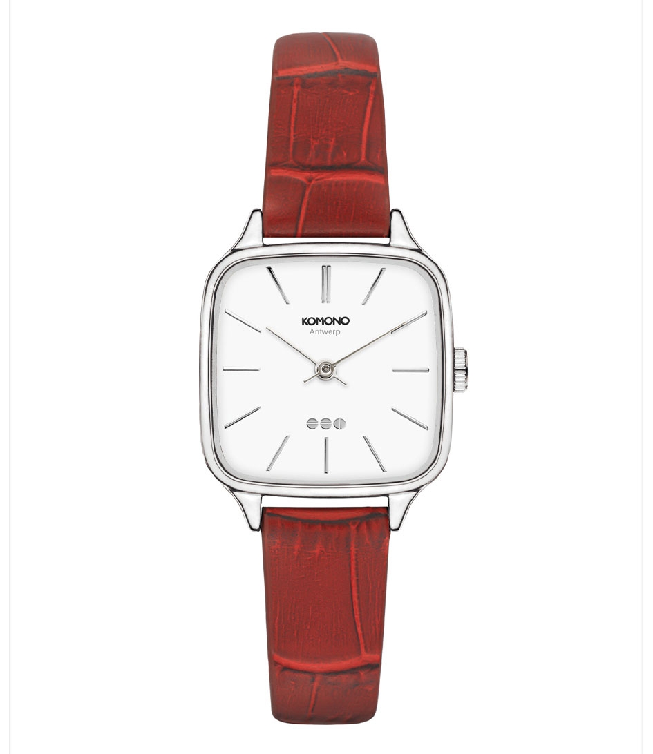 Komono Kate Croco Red Dameur