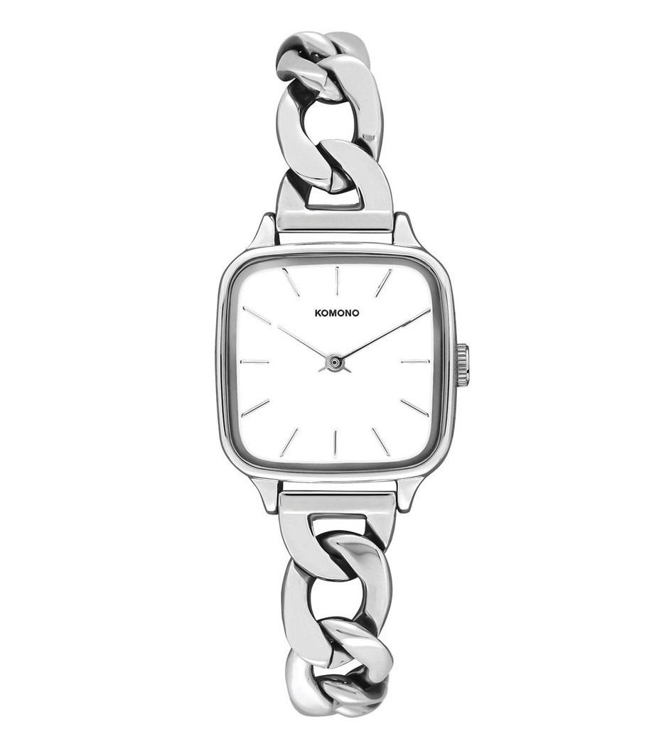 Komono Kate Revolt Silver White Dameur
