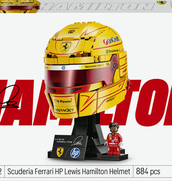 Lego Editions Scuderia Ferrari Lewis Hamilton Hjelm Geekd