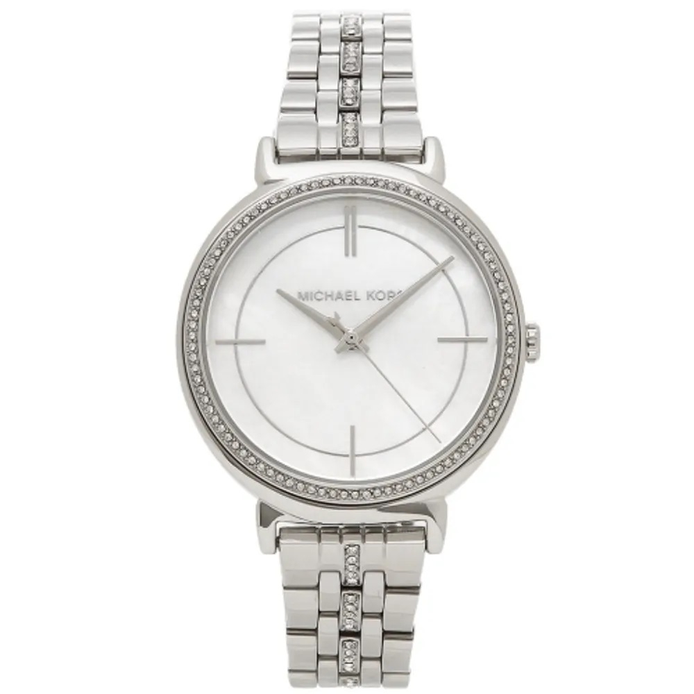 Michael Kors Cinthia Silver Dameur Mk3641