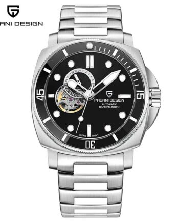 Pagani Design Black Diver Herreur 1736
