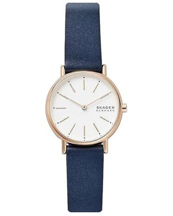 Skagen Signatur Dameur Skw2838 Med Læderrem