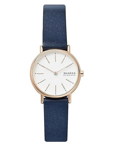 Skagen Signatur Dameur Skw2838 Med Læderrem