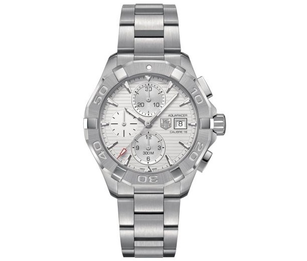 Tag Heuer Aquaracer Chronograph Automatic Calibre Steel Herreur