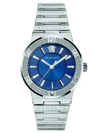 Versace Greca Silver Blue Dameur Vevh00520