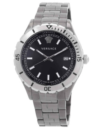 Versace Hellenyium Black Silver Herreur Ve3a00620