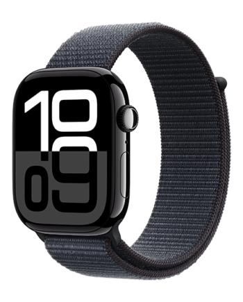 Apple Watch 46mm Alu Case With Sport Loop Jet Black