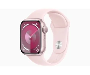 Apple Watch Series Gps 41mm Pink Aluminium Case With Light Pink Sport Band