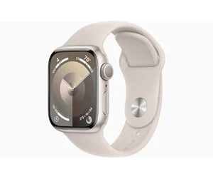 Apple Watch Series Gps 45mm Starlight Aluminium Case With Starlight Sport Loop