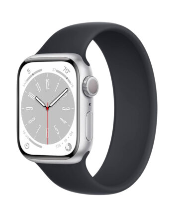 Brugt Apple Watch 45mm Aluminium Gpscellular  Sølv Rigtig God