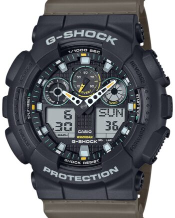 Casio 100tu 1a3er Herreur Shock Classic