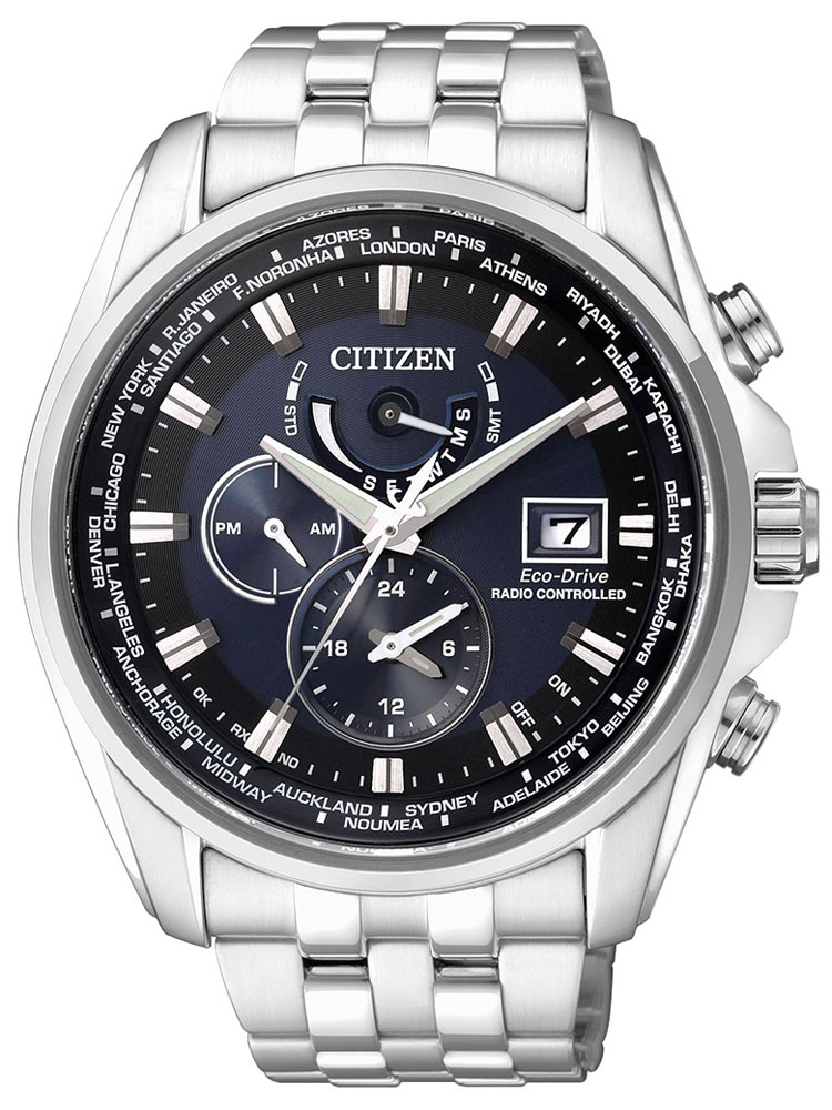 Citizen At9030 55l Herreur Med Radiostyring
