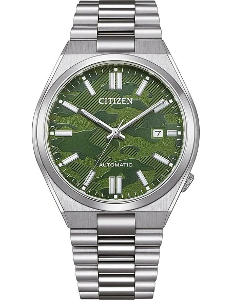 Citizen Tsuyosa Nj0159 86x Herreur Grøn Urskive