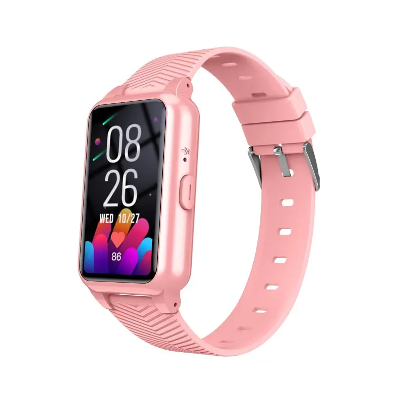 S10 Gps Smartwatch Med Geo Lokation Fald Alarm Velegnet Til Børn Unge ældre Pink