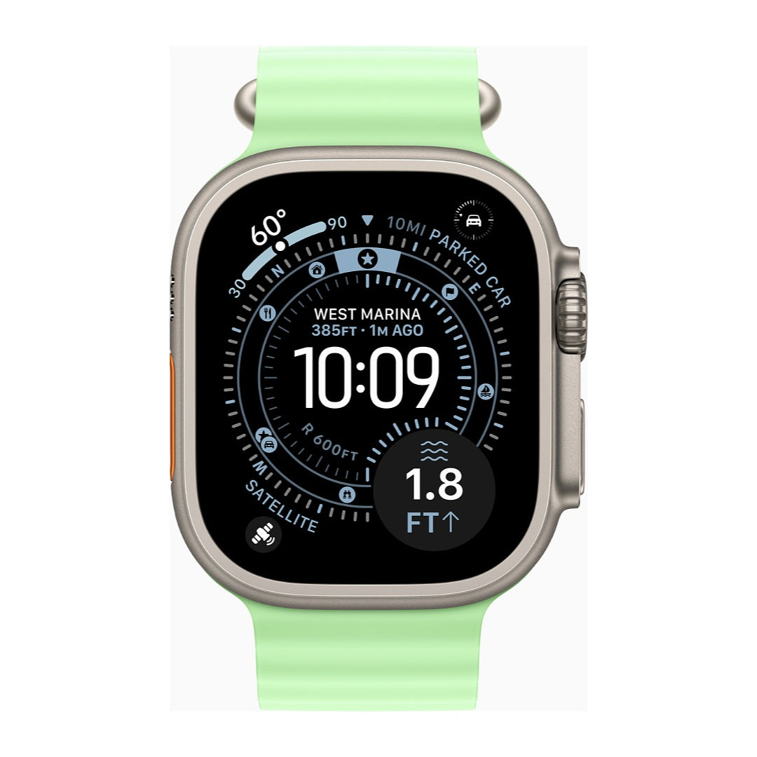 Brugt Apple Watch Ultra 2025 Titanium 49mm Gps Cell Natural Som