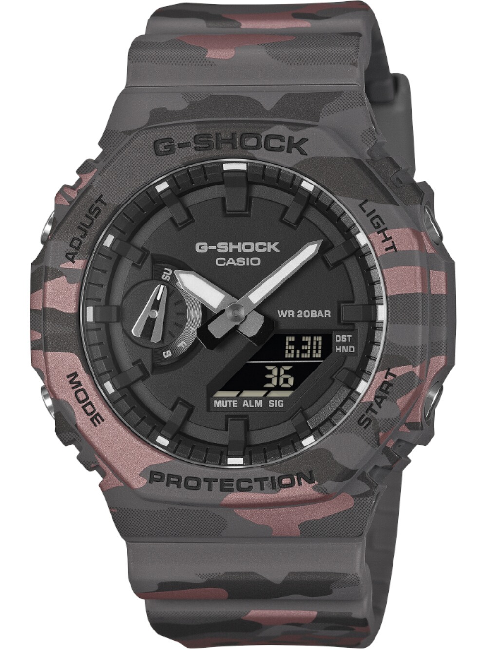 Casio 2100cm 8aer Herreur Shock