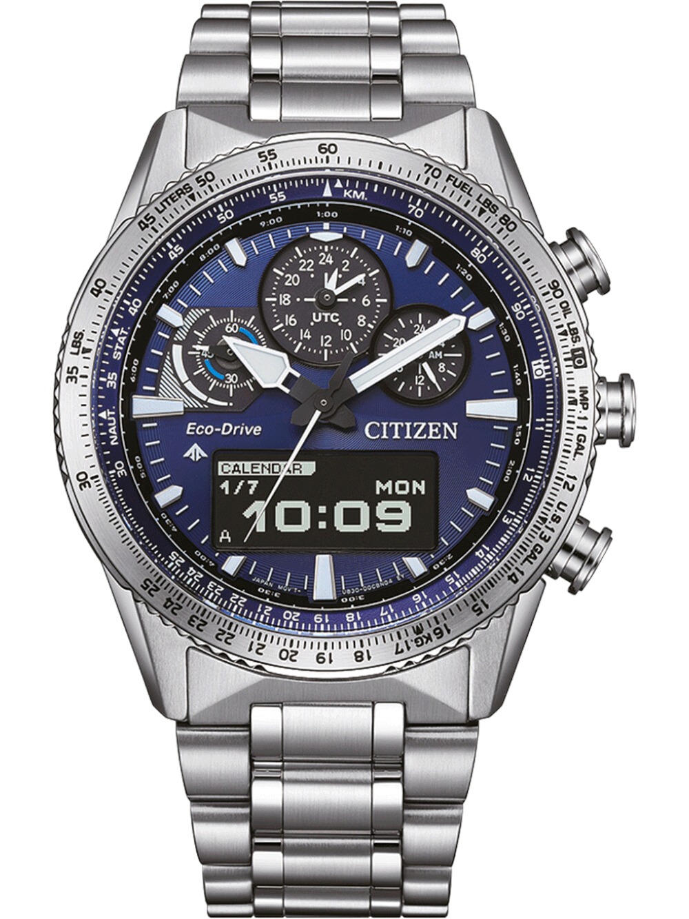 Citizen Jv2000 51l Herreur Promaster Sky Eco Drive Pilotur