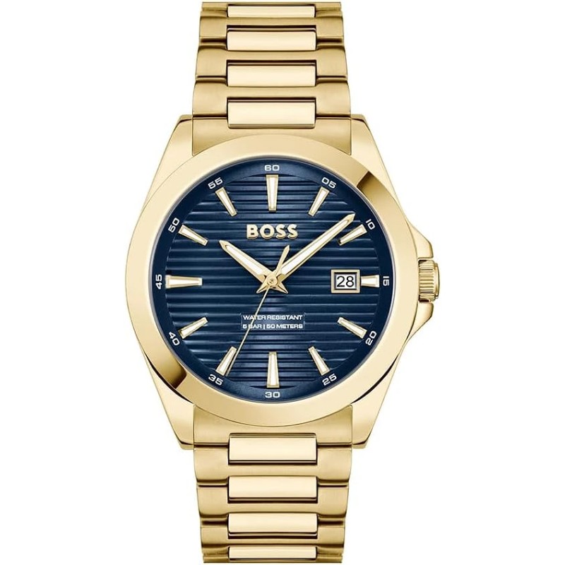 Hugo Boss Strike 1514172 Herreur Guld