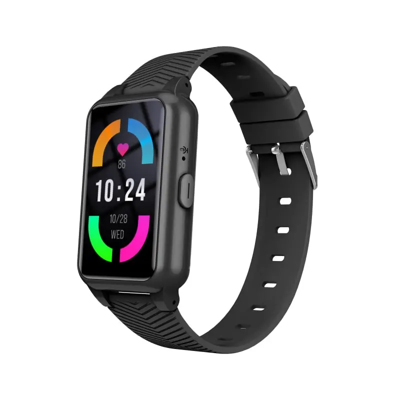 S10 Gps Smartwatch Med Geo Lokation Fald Alarm Velegnet Til Børn Unge ældre Sort