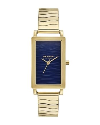 Skagen Hagen Lille Skw3169 Dameur Guld Blå Skive