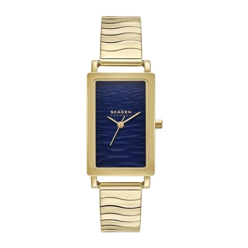 Skagen Hagen Lille Skw3169 Dameur Guld Blå Skive