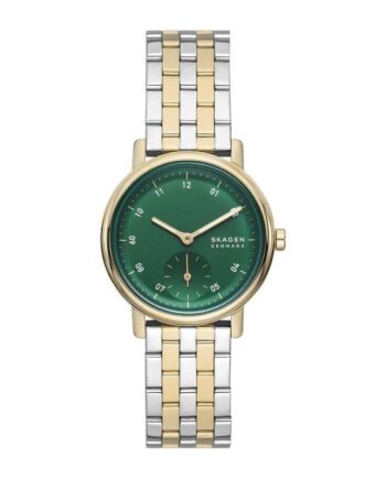 Skagen Kuppel Lille Skw3122 Dameur Quartzværk Grøn Urskive