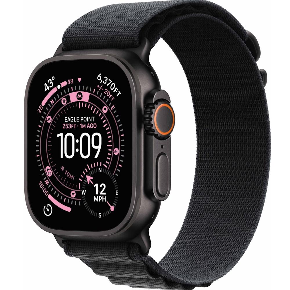 Smartwatch Apple Watch Ultra Gps Cellular Sort Sort Alpine Loop
