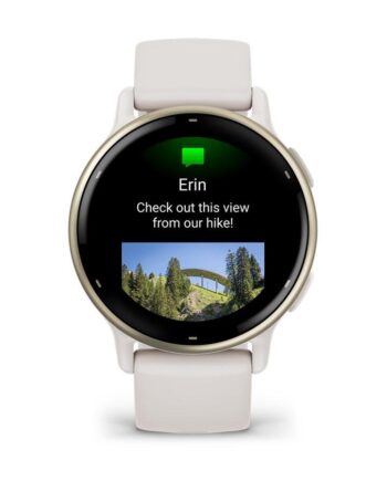 Smartwatch Garmin Vvoactive Elfenben Cremeguld