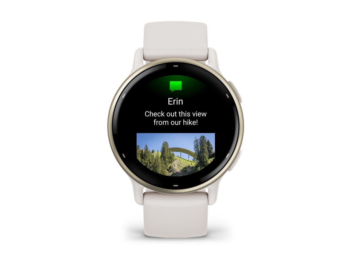 Smartwatch Garmin Vvoactive Elfenben Cremeguld